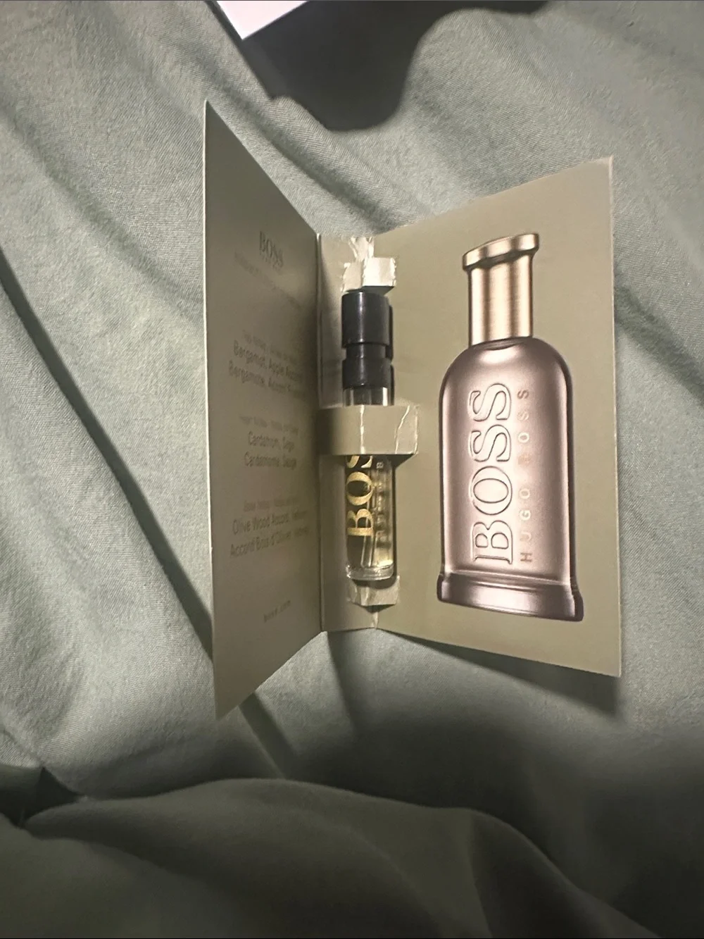 4/$15 Hugo Boss - boss sample